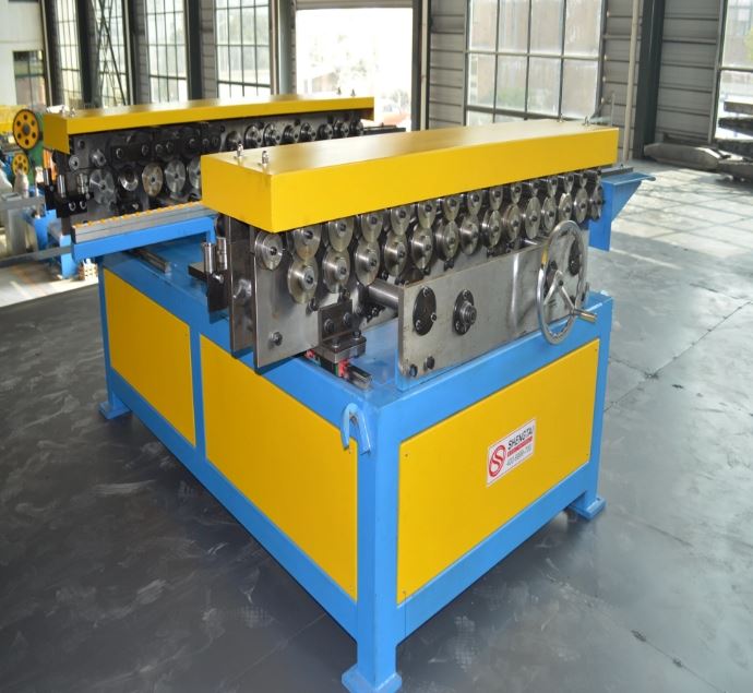 RECTANGULAR AIR DUCT MAKING MACHINE DUPLEX TDF FLANGE FORMING MACHINE