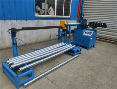 Post tansyon corrugated kondit asye fè machin